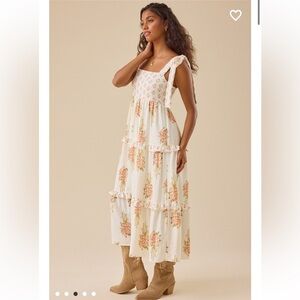 New with tags Altar’d State Lana Floral Maxi Dress